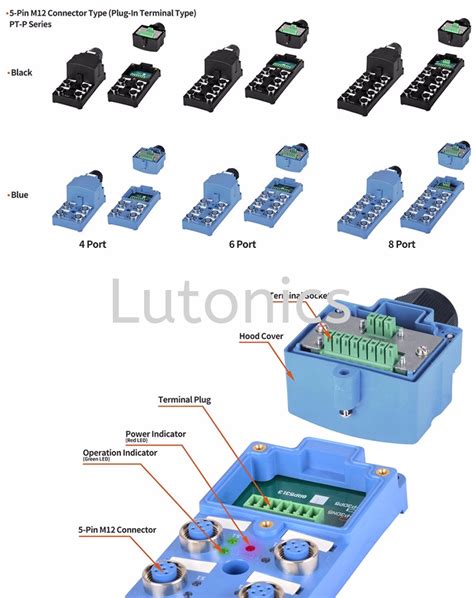 m12 sensor distribution box|m12 distributor.